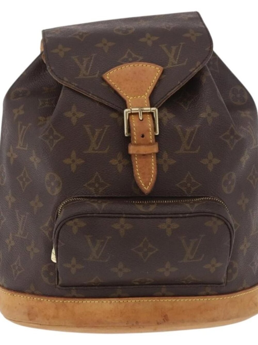 LOUIS VUITTON Monogram Montsouris MM Backpack M51136 LV Auth 184703